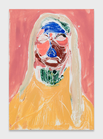 Nicola Tyson, Portrait Head #66
