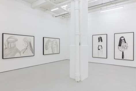 Beyond a Trace, The Drawing Room, 2017, Installation view
