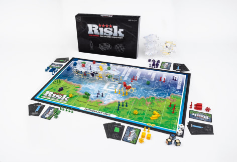 Blockchain Risk Board Game Prototype: Tech/Venture 21Inc Edition