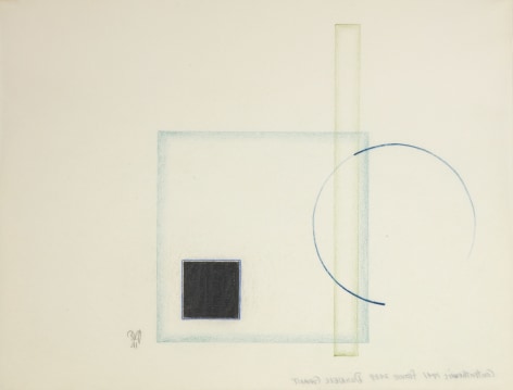 Contrathemis Frame 2439,&nbsp;1941, Colored pencil on tracing paper