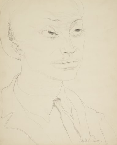 Portrait of a Man, Graphite on paper