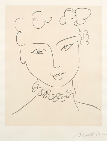 Henri Matisse, La Pompadour, 1951
