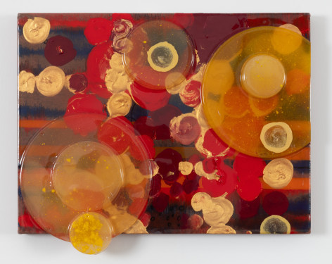 The Genesis of Orange, 2019, Acrylic on resin