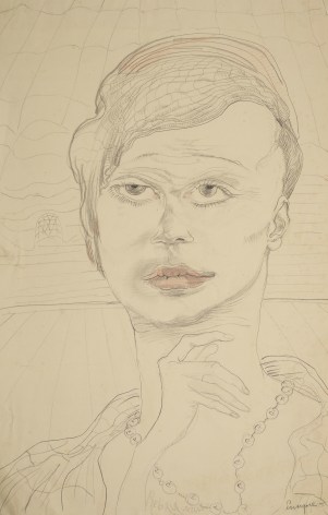 Hilla Rebay Portrait of a Woman, ca. 1930