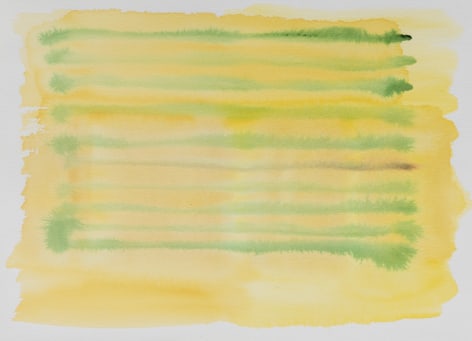 Felrath Hines, Untitled (Yellow Lines)&nbsp;ca .1980