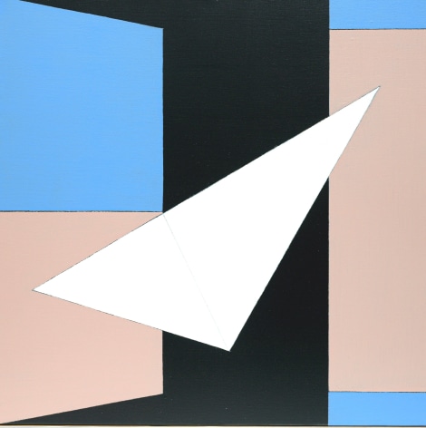 Tropic Night, 1989  Oil on canvas   26 x 26 inches