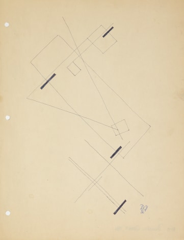 B-13,&nbsp;1936, Ink on paper