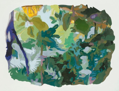 Naomi Kawanishi Reis, Scene from a Cultivated Jungle (panorama), 2015