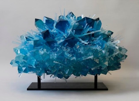 Carson Fox, Blue Crystal Explosion (2013)
