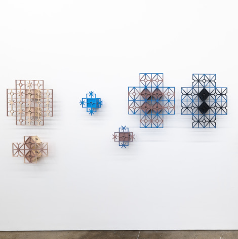 Edra Soto, &quot;por la se&ntilde;al | by a signal&quot; Installation View Morgan Lehman Gallery, 2024