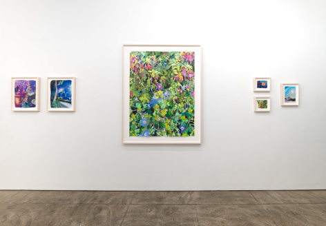 Naomi Kawanishi Reis, Installation View &quot;Strange Light&quot; Morgan Lehman Gallery, 2024