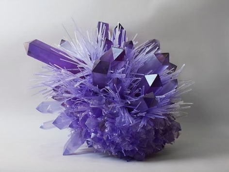 Carson Fox, Violet Spike Crystal Explosion (2013)