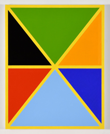 Cary Smith, Diagonals (with 7 colors) 1, 2017