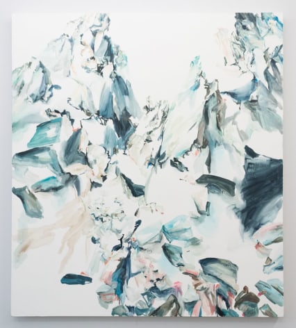 Elisa Johns  Keyhole Pass, 2017  Oil on canvas  78h x 70w in