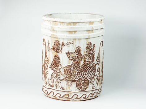 Matt Merkel Hess, Dionysus Bucket (After Dionysus Bell Krater attributed to Python returned from Met Museum), 2023