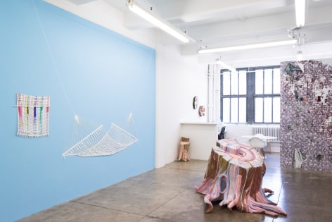 Woven Walls, (installation view)