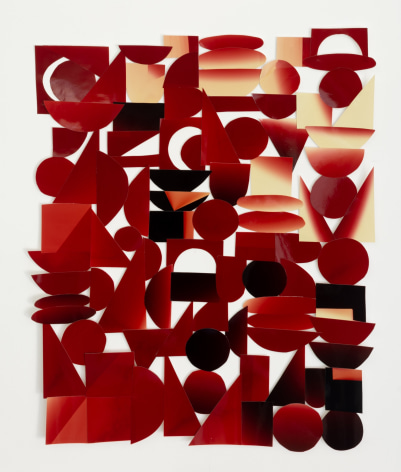 Wendy Small, New Math: Deep Red, 2021