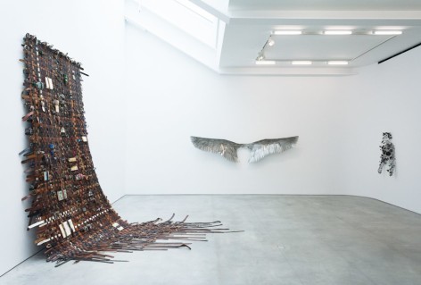 Paul Villinski, Now, (installation view)