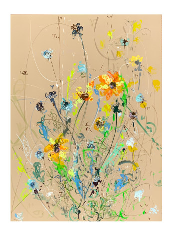 Kysa Johnson, Ghosts In Common - Necessary Beauty - Subatomic Decay Patterns and Wildflowers - 5, 2023