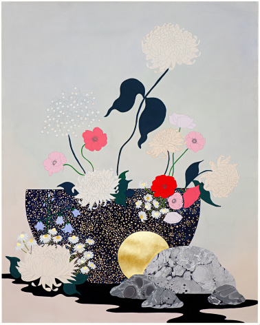 Crystal Liu, moon side up, &ldquo;flower cosmos&rdquo;, 2024