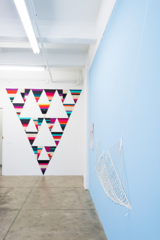 Woven Walls, (installation view)