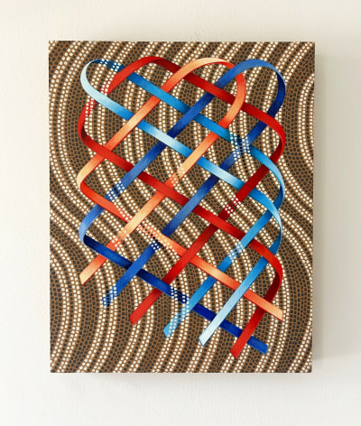 James Gold Mosaic Spiral, 2025