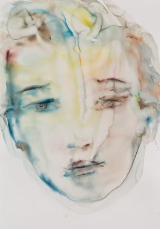 Kim McCarty, Untitled (Blue), 2015