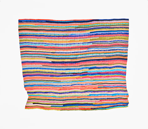 Carly Glovinski, The Fourth Multi Rag Rug, 2017