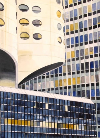 Amy Park, Three Chicago Buildings, 2011