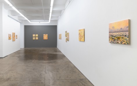 Hilary Irons, Installation View &quot;A Place of Greater Safety&quot; Morgan Lehman Gallery, 2024