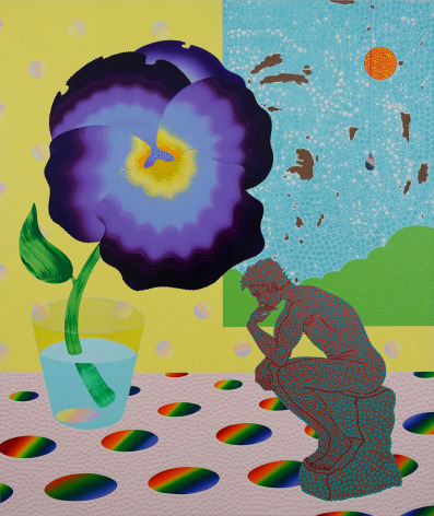 Eric Hibit, Thinker and Pansy, 2021