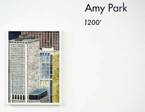 Installation view of Amy Park: 1200&#039;&nbsp;