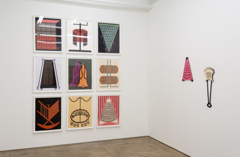Natalie Beall: Pastimes, 2023, (installation view)