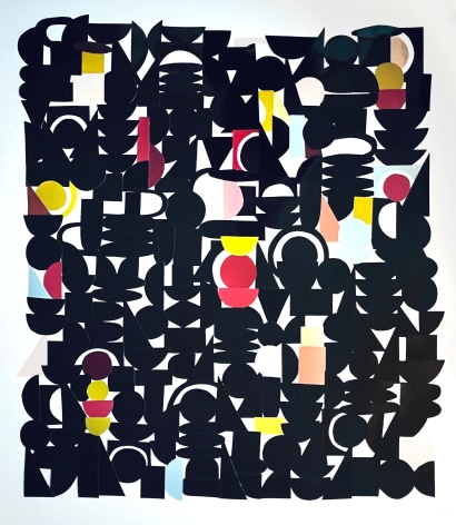 Wendy Small, New Math: Long Weekend (Black), 2023