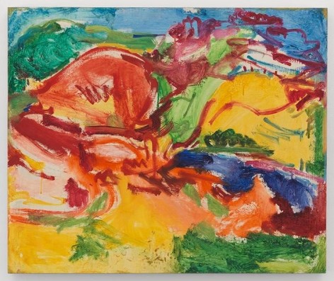 Hans Hofmann, Untitled No. 24, c. 1935, Oil on panel, 25 x 30 inches, 63.5 x 76.2 cm, AMY#27791