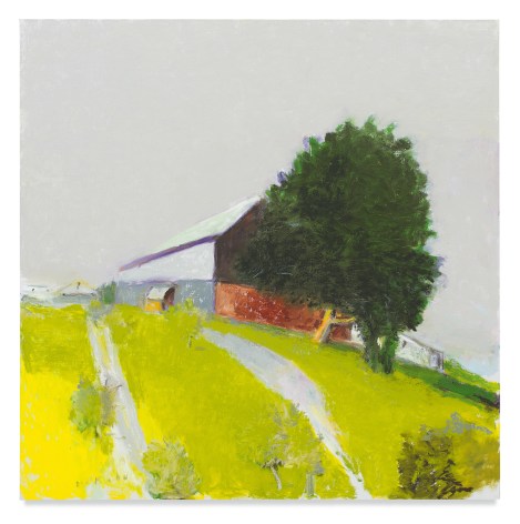 Winchester Barn, 2015, Oil on canvas, 52 x 52 inches, 132.1 x 132.1 cm, MMG#27905