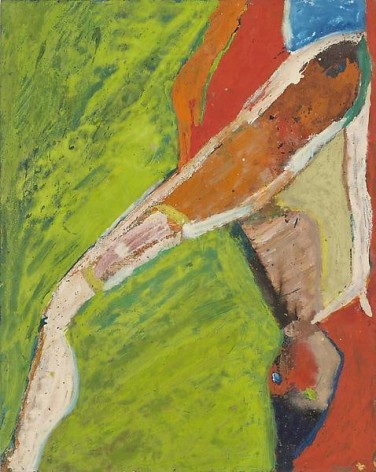 George McNeil, &quot;Game II,&quot; 1968, Oil on linen, 75 x 60 inches, 190.5 x 152.4 cm, A/Y#16002