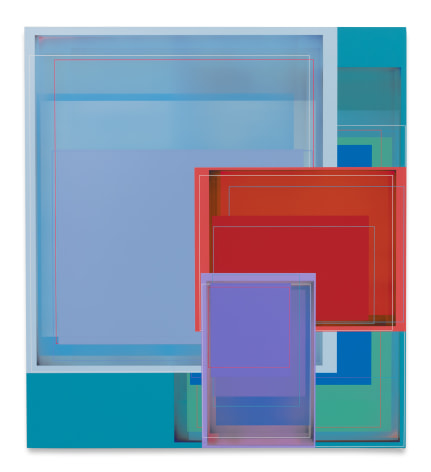 Patrick Wilson,&nbsp;Bud Break, 2021, Acrylic on canvas, 41 x 37 inches, 104.1 x 94 cm