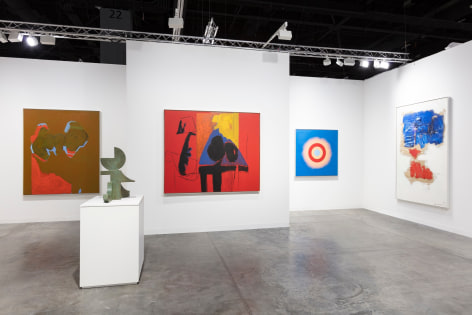 Installation view, Booth&nbsp;G8, Miles McEnery Gallery, Art Basel Miami Beach 2018