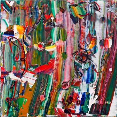 Michael Reafsnyder, Dreamer, 2013, Acrylic on canvas, 22 x 22 inches, 55.9 x 55.9 cm, A/Y#21551