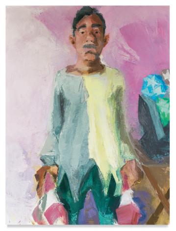 Enrique, 2021, Oil on canvas, 48 x 36 inches, 121.9 x 91.4 cm