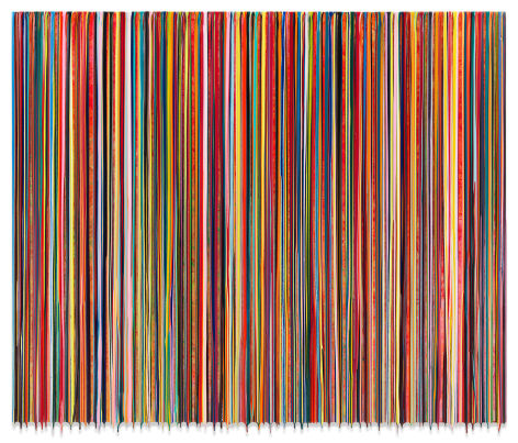 Markus Linnenbrink,&nbsp;TOOSOONTOPANIC, 2019,&nbsp;Epoxy resin and pigments on wood,&nbsp;60 x 72 inches,&nbsp;152.4 x 182.9 cm,&nbsp;MMG#31801