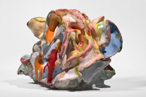 Ned, 2011, Glazed ceramic, 12 x 16  x 14 inches, 30.5 x 40.6 x 35.6 cm, A/Y#20004