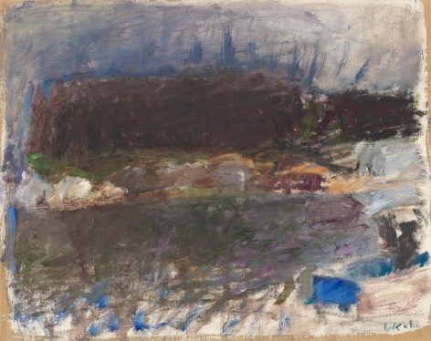 Hairbrush Island, 1961, Oil on canvas, 19 x 24 inches, 48.3 x 61 cm, A/Y#10336