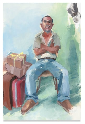 JOHN SONSINI, Miguel Antonio, 2018, Oil on canvas, 72 x 48 inches, 182.9 x 121.9 cm, (MMG#30855)