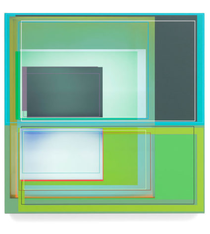 Green Dream, 2014, Acrylic on canvas, 22 x 22 inches, 55.9 x 55.9 cm, A/Y#22335