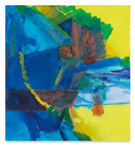 Emily Mason, My Iris, 1984 - 1985, Oil on canvas, 52 x 48 inches, 132.1 x 121.9 cm&nbsp;