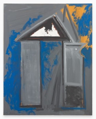 Robert Motherwell, The House of Atreus, 1968-75 / ca. 1990, Acrylic on canvas, 69 x 54 inches, 175.3 x 137.2 cm, AMY#15519