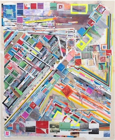 zscape, 2014, Acrylic on canvas, 77 x 63 1/2 inches, 195.6 x 161.3 cm, A/Y#21482