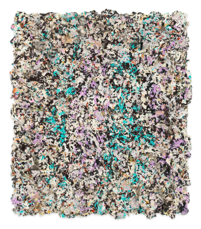 DeepDrippings (Revenge of the Surface Version), 2018, Oil on board, 12 1/4 x 10 1/2 inches, 31.1 x 26.7 cm, MMG#31965